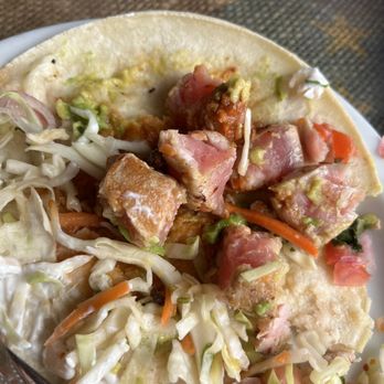 Crossroads Cafe - Ahi Tuna Taco - Cafes Near Me - Joshua Tree, California Crossroads Cafe - Ahi Tuna Taco - Cafes Near Me - Joshua Tree, California