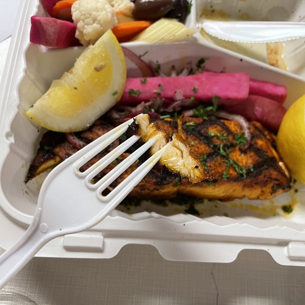 Taboon Mediterranean - SALMON - Mediterranean Near Me - Long Beach, California