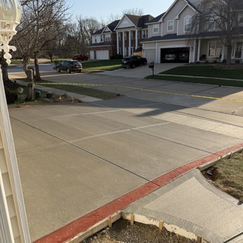 L & S Concrete - Our new sidewalk and driveway poured by L & S Concrete - Masonry/Concrete Near Me - O'Fallon, Missouri L & S Concrete - Our new sidewalk and driveway poured by L & S Concrete - Masonry/Concrete Near Me - O'Fallon, Missouri