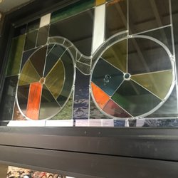 Cadence 120 Bicycle Works - Stained glass