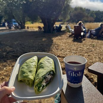Filoli - Spinach and mushroom wrap - Botanical Gardens Near Me - Woodside, California Filoli - Spinach and mushroom wrap - Botanical Gardens Near Me - Woodside, California