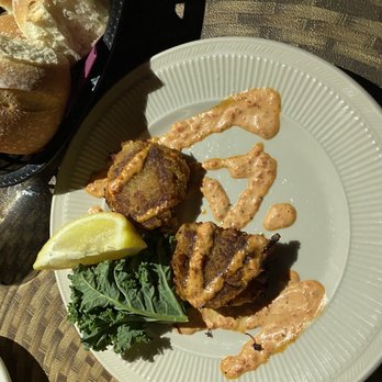 The Chart Room - Crab cakes. - Seafood Near Me - Bar Harbor, Maine