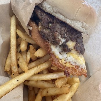 Krunch Burger - Double Krunch Burger and seasoned fries!! - Burgers Near Me - La Mirada, California Krunch Burger - Double Krunch Burger and seasoned fries!! - Burgers Near Me - La Mirada, California