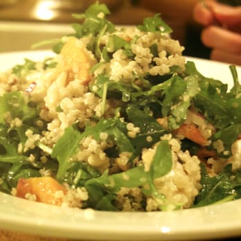 Drovers Dog - Pumpkin quinoa rocket salad...simple, nothing too special. But quite a generous portion for a starter! - Australian Near Me - Amsterdam, New Hampshire Drovers Dog - Pumpkin quinoa rocket salad...simple, nothing too special. But quite a generous portion for a starter! - Australian Near Me - Amsterdam, New Hampshire