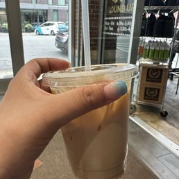 Iced Lavender Latte