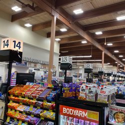 Acme Food and Pharmacy - Checkout lines 6-13 are closed and you need an Acme card for lines 1-5.