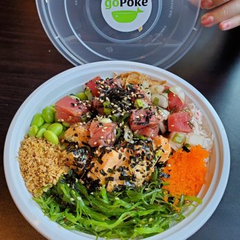goPoké - Pok Bowl (Medium) - Poke Near Me - Tukwila, Washington
