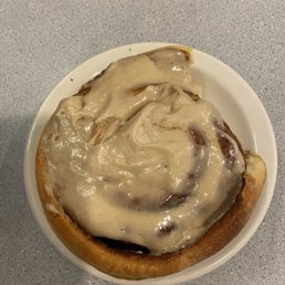 Giant cinnamon roll