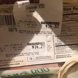 Rancid expired meat with a new label and expiration date! DO NOT SHOP HERE