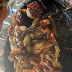 Angels Mexican Restaurant - Burnt fajitas