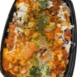 Shah's Halal Food - Salad platter with mix lamb and chicken