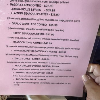 Destination Seafood House - Specials. Check times - Seafood Near Me - Westminster, California Destination Seafood House - Specials. Check times - Seafood Near Me - Westminster, California