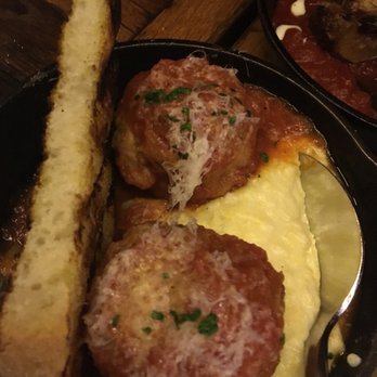 Manhattan Beach Post - Pork & ricotta meatballs - New American Near Me - Manhattan Beach, California Manhattan Beach Post - Pork & ricotta meatballs - New American Near Me - Manhattan Beach, California
