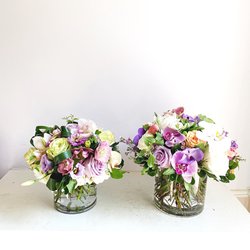 Atelier Ashley Flowers - Rounded style $125 on left, $185 on right