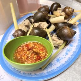 Stuffed Snail