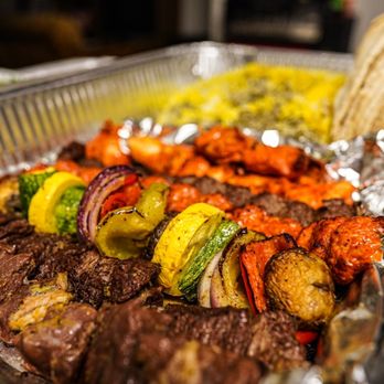 Kolbeh Kabob - a variety of vegetables - Persian/Iranian Near Me - Orangevale, California