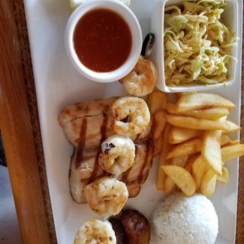 Red Fish - Fish and Shrimp Half Pound - Seafood Near Me - Queens, New York