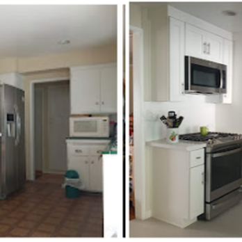 Kitchen By Design - Before & After (LEFT) - Cabinetry Near Me - Pasadena, California