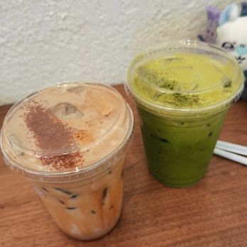 Ced Coffee & Donut - Tiramisu Latte & Double Matcha - Coffee & Tea Near Me - Westminster, California Ced Coffee & Donut - Tiramisu Latte & Double Matcha - Coffee & Tea Near Me - Westminster, California