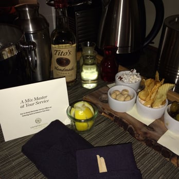 Cavallo Point - We were lucky to get a last minute summer package as we were driving through GG bridge. The package includes this cool bartender tray. - Hotels Near Me - Sausalito, California Cavallo Point - We were lucky to get a last minute summer package as we were driving through GG bridge. The package includes this cool bartender tray. - Hotels Near Me - Sausalito, California