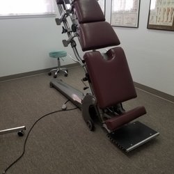 Dr. Sarah's treatment room and table. This is where she works the magic!