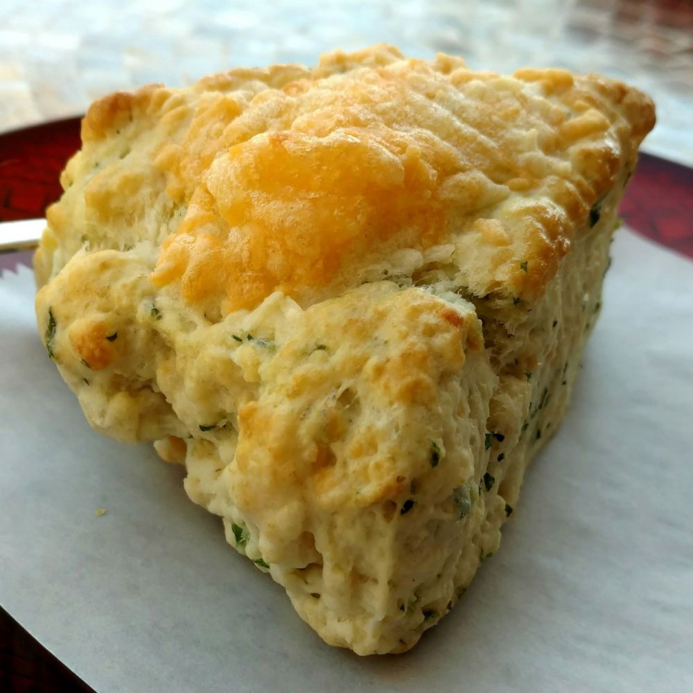 Cedar House - Cheddar herb scone - Coffee & Tea Near Me - Flagstaff, Arizona