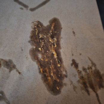 Da Andrea - Chelsea - Server Left a Mess on Table from Spilled Soup - Italian Near Me - New York, New York Da Andrea - Chelsea - Server Left a Mess on Table from Spilled Soup - Italian Near Me - New York, New York