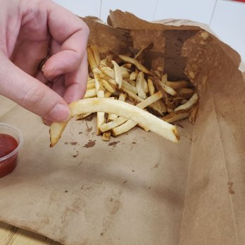 Five Guys - Soggy fries that aren't even cooked all the way - Burgers Near Me - Burlington, Massachusetts Five Guys - Soggy fries that aren't even cooked all the way - Burgers Near Me - Burlington, Massachusetts