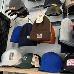 Basics Clothing Store - Lots of hat options
