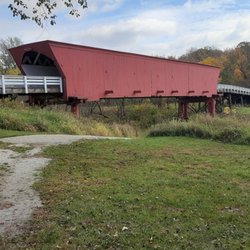Roseman Covered Bridge - Panoramic view