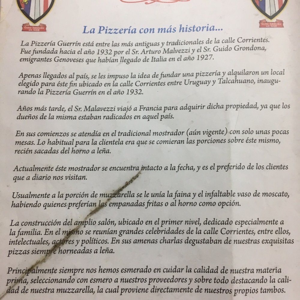 Güerrín - Pizza Near Me - Buenos Aires, C Güerrín - Pizza Near Me - Buenos Aires, C