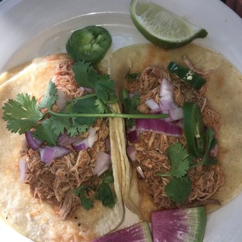 Perro Salado - Chicken tinga tacos - Tacos Near Me - Newport, Rhode Island