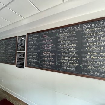 Village Juice Garden - menus on the wall - Juice Bars & Smoothies Near Me - Malverne, New York Village Juice Garden - menus on the wall - Juice Bars & Smoothies Near Me - Malverne, New York