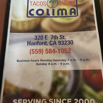 Colima - Address and phone number - Mexican Near Me - Hanford, California
