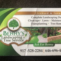 The company's Business Card The company's Business Card