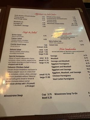 Menu photo 5 Alex Di Peppe's Italian Restaurant Arcadia, CA Menu photo 5 Alex Di Peppe's Italian Restaurant Arcadia, CA