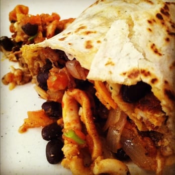 Cancun Sabor Mexicano - some seafood burrito - Mexican Near Me - Berkeley, California