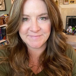 Haircut with low lights