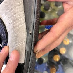 Tony's Shoe Repair and Alterations - He fix the soles from the shoes and replace with a better grip sole