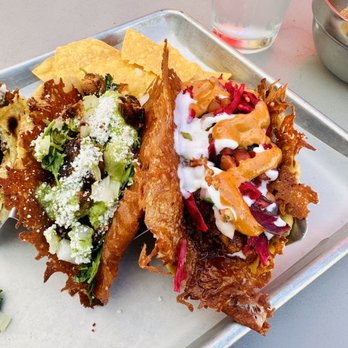 ABVE The Basics - Steak and shrimp tacos - New Mexican Cuisine Near Me - San Jose, California