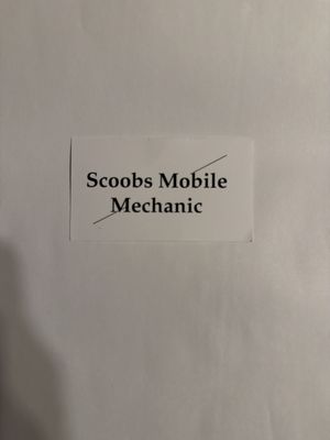 Scoobs Mobile Mechanic on Yelp