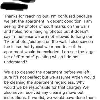 Broadstone Arden - My response after I received my statement. Then my follow up 4/11 after not hearing back. - Apartments Near Me - Santa Ana, California