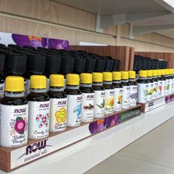 Bonaire Pharmacy - New line up of NOW essential oils!! Organic, 100% pure, non-GMO blended essential oil for aromatherapy.