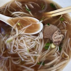 Saigon Garden - Pho with beef brisket