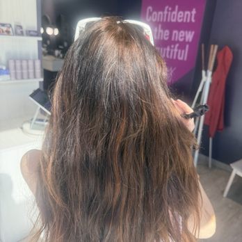 The Ex Salon - BEFORE AND AFTER, SHE IS AMAZING!!! Highly recommend - Hair Salons Near Me - Newark, California The Ex Salon - BEFORE AND AFTER, SHE IS AMAZING!!! Highly recommend - Hair Salons Near Me - Newark, California