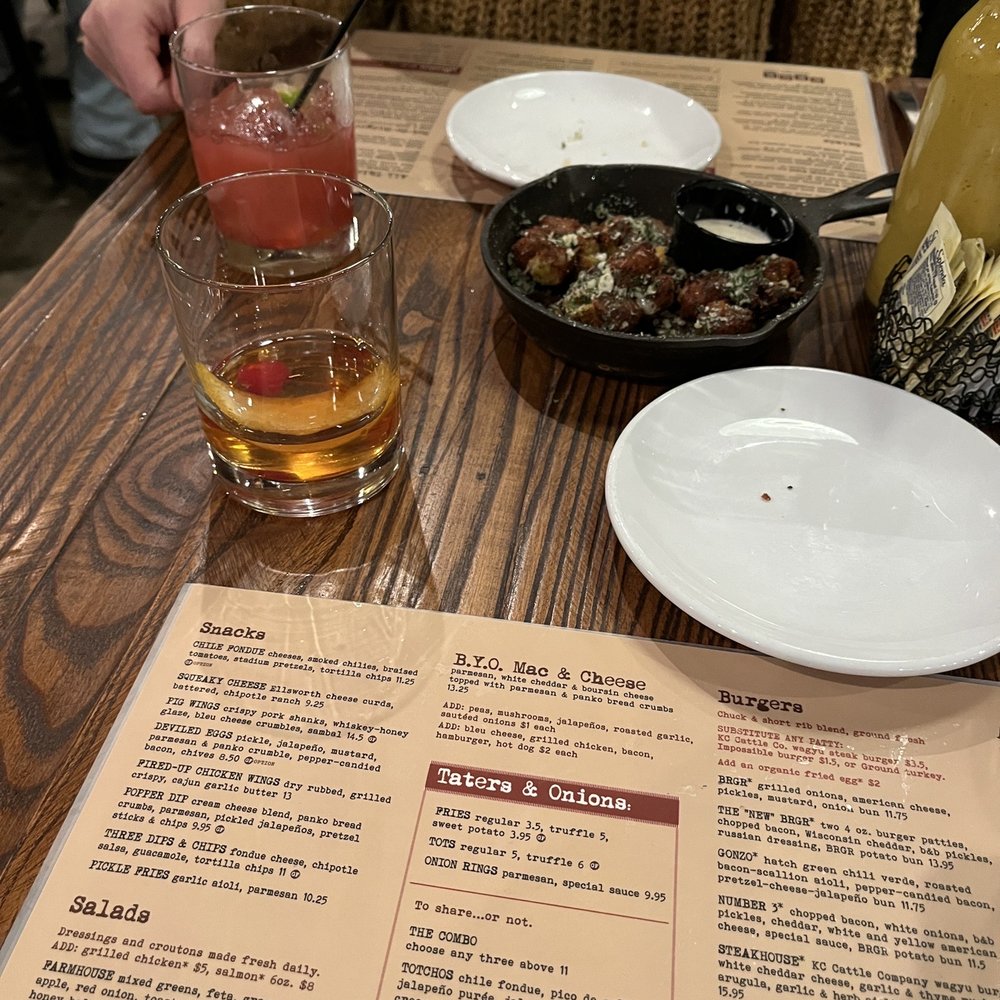 BRGR Kitchen + Bar - menu and drinks - Burgers Near Me - Prairie Village, Kansas BRGR Kitchen + Bar - menu and drinks - Burgers Near Me - Prairie Village, Kansas