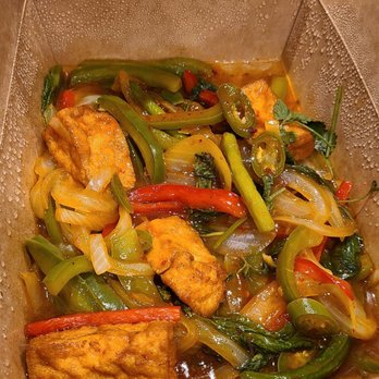 Mingalaba - basil tofu - Burmese Near Me - Burlingame, California Mingalaba - basil tofu - Burmese Near Me - Burlingame, California