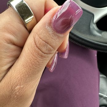MPJ Nail Spa - Acrylic dust plastered on my hand and horrible shape - Nail Salons Near Me - Monterey Park, California MPJ Nail Spa - Acrylic dust plastered on my hand and horrible shape - Nail Salons Near Me - Monterey Park, California