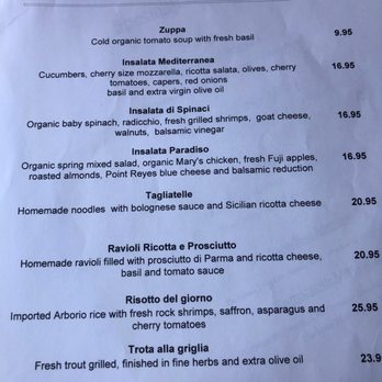 Cucina Paradiso - My birthday menu! Spinach salad! - Italian Near Me - Petaluma, California Cucina Paradiso - My birthday menu! Spinach salad! - Italian Near Me - Petaluma, California