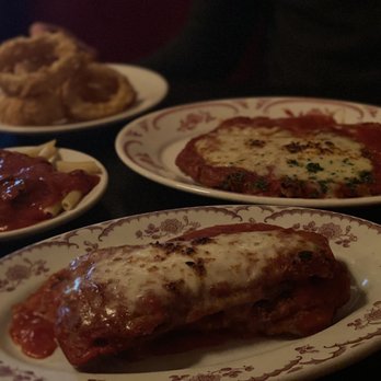 Club Lago - Meatless Eggplant parmigiana , Chicken parmigiana, onion rings. - Italian Near Me - Chicago, Illinois